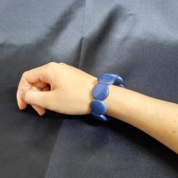 Bracelet "Petit rond" en Ivoire végétal