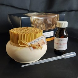 Coffret Diffuseur de parfum en Paille naturelle et son flacon de parfum